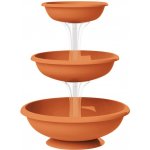 ALDOTRADE Květináč Fontana set 3 ks 50x64 cm Bílý – Zbozi.Blesk.cz