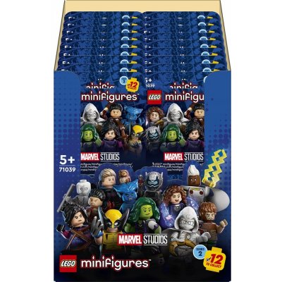 LEGO® Minifigurky 71039 Studio Marvel – 2. série 60 ks – Zboží Mobilmania