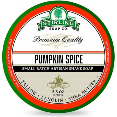 Stirling Soap Company Pumpkin Spice mýdlo na holení 170 ml – Zboží Dáma