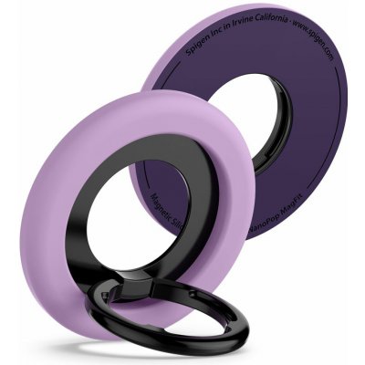 Spigen Nano Pop silikonový držák na telefon s MagSafe a prstenem - Grape Purple – Zboží Mobilmania