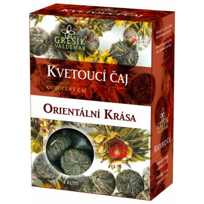 Grešík Kvet. čaj Orientální krása Čaje 4 světadílů 4 ks – Zbozi.Blesk.cz