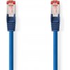 síťový kabel Nedis CCGL85221BU150 S/FTP CAT6, zástrčka RJ45 - zástrčka RJ45, 15m, modrý