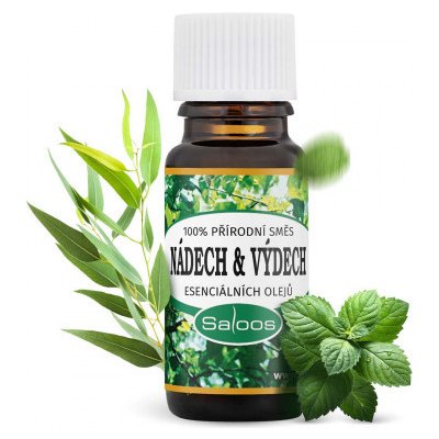 Saloos Nádech & Výdech 100% přírodní směs esenciálních olejů 10 ml – Hledejceny.cz