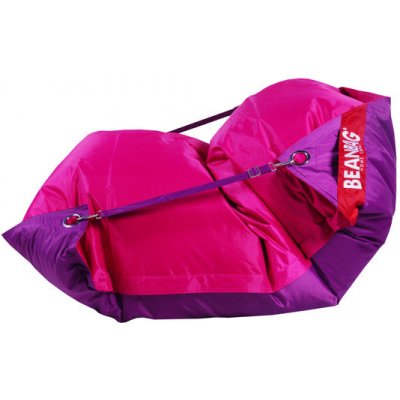 BeanBag 189x140 duo pink purple – Zboží Mobilmania