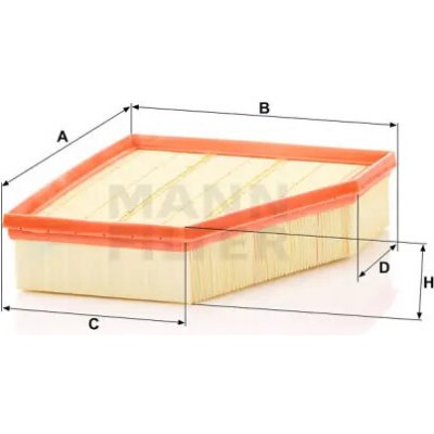 MANN FILTER Vzduchový filtr C 29 230 – Hledejceny.cz