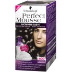 Schwarzkopf Perfect Mousse Permanent Color barva na vlasy 400 tmavě hnědý – Zboží Mobilmania