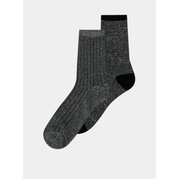 Only sada dvou párů ponožek Coffee tmavě šedých