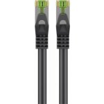 Goobay 21.92.4028 S/FTP patch, kat. 8.1, LSOH, 15m, černý – Zboží Živě