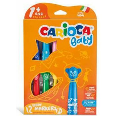 CARIOCA dětské fixy Baby Teddy 12 ks – Hledejceny.cz