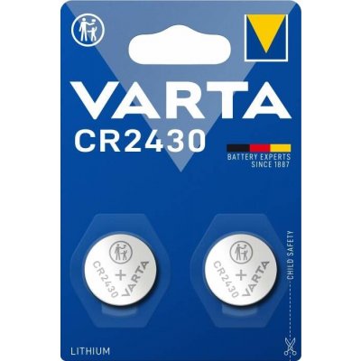 Varta CR2430 2ks 6430101402 – Zbozi.Blesk.cz