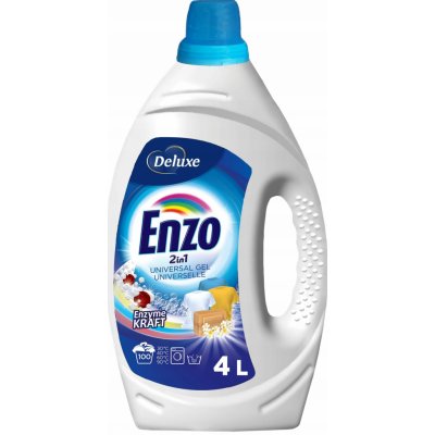 Enzo Deluxe Universal prací gel 2v1 4 l 100 PD – Zboží Mobilmania