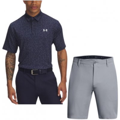 Under Armour pánský letní golfový outfit tmavě modrý/šedý – Zboží Dáma