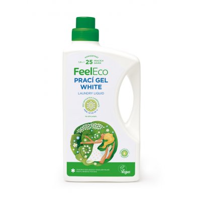 Feel Eco prací gel na bílé prádlo 1500 ml
