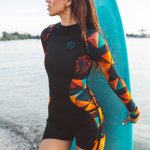 Dámský krátký Kaiwai ORANGE LS – Zboží Dáma