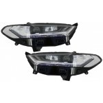 KITT LED DRL Headlights Xenon Look suitable for Ford Mondeo MK5 (2013-2016) Flowing Dynamic Sequential Turning Lights Chrome | Zboží Auto