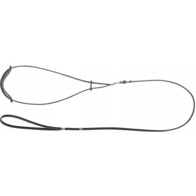 DINGO Vodítko kožené výstavní ringovka – Sleviste.cz