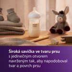 Avent Philips Láhev Natural Response bílá 260 ml – Zboží Dáma