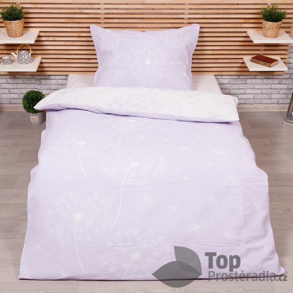 TOP Krep povlečení Deluxe Pampelišky chmýří 140x200 70x90 od 656 Kč -  Heureka.cz