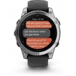 Garmin Fenix E 47mm Stainless Steel Slate Gray/Black 010-03025-01 – Zboží Živě