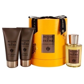 Acqua di Parma Colonia Intensa EDC 100 ml + sprchový gel 75 ml + balzám po holení 75 ml dárková sada