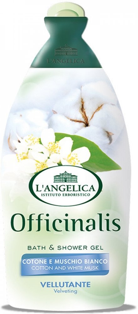L'Angelica Officinalis Cotone e Muschio Bianco sprchový gel 500 ml |  Srovnanicen.cz