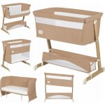 Lionelo Postýlka THOMI PLUS BEIGE CARMEL – Zboží Dáma