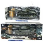 Zegan RC Tanky 1:28 T34 vs Tiger sada 2 ks – Zboží Dáma