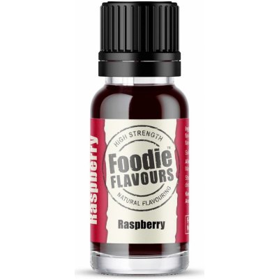 Foodie Flavours Přírodní koncentrované aroma 15 ml malina – Zbozi.Blesk.cz