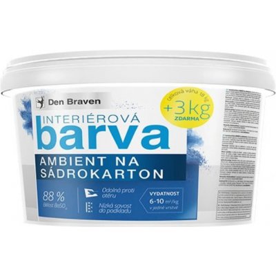 Den Braven AMBIENT 15 + 3 kg bílá – Zboží Mobilmania