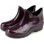 Vlnka dámské nízké holínky s vlněnou stélkou bordó – Sleviste.cz