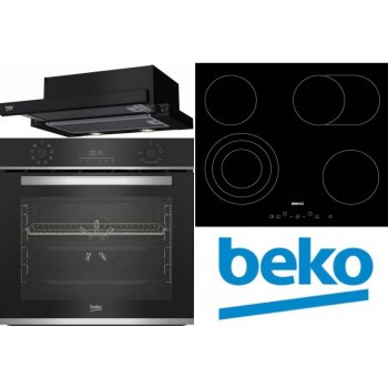 Set Beko BBIM13300X + HIC64404T + HNT62210B