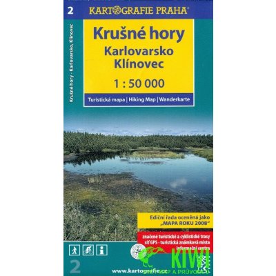 KRUŠNÉ HORY KARLOVARSKO KLÍNOVEC 1:50 000 – Zboží Mobilmania