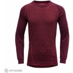 Devold Duo Active Merino shirt Kid růžová vínová – Hledejceny.cz