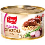 Viva klobása s bílou fazolí 400 g – Hledejceny.cz
