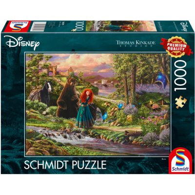 Schmidt Thomas Kinkade Disney Merida 1000 dílků – Zboží Mobilmania