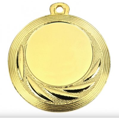 DCH Kovová medaile KMED08 4 cm Zlato – Zboží Mobilmania
