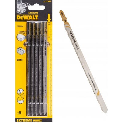 DeWALT DT2084 Pátky pro sendvičové materiály do 120 mm, 180 mm, 5 ks (T718BF) – Sleviste.cz