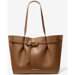 Michael Kors Emilia large shopper kožená kabelka luggage hnědá – Hledejceny.cz
