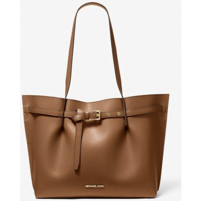 Michael Kors Emilia large shopper kožená kabelka luggage hnědá – Hledejceny.cz