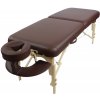 Masážní stůl a židle Revixa masážní lehátko Luxy dvoudílné PLB1 hnědé