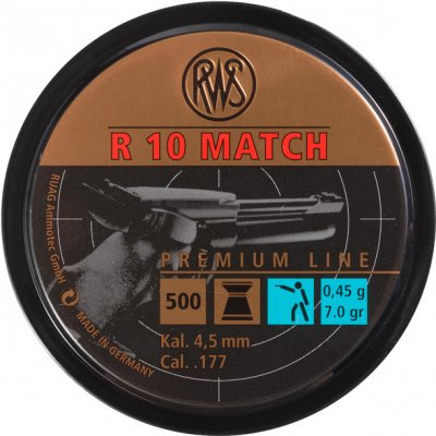 Diabolky Ruag RWS R10 Match Pistol 4,5 mm 500 ks – Zboží Dáma