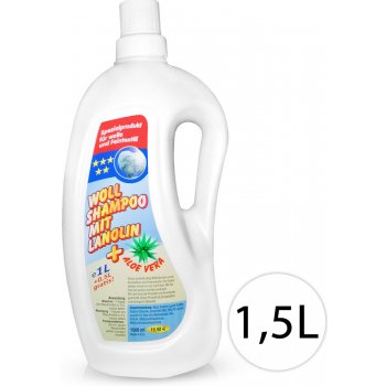 Wool SH5 lanolínový šampón na vlnu lanolín na pranie 1,5 l