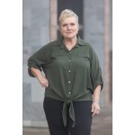 Košile s vázáním WISH Bílá – Sleviste.cz