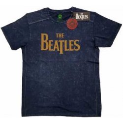 Tričko Drop T Logo The Beatles