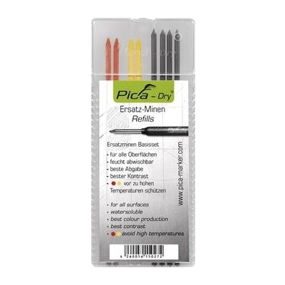 PICA Dry 4020 černá, žlutá, červená – Zboží Živě
