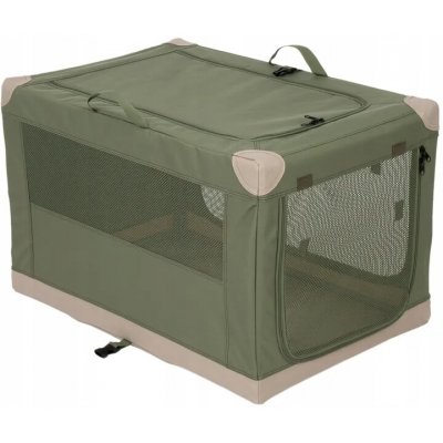 Zooplus Přepravka pro psa zelená M 50 cm x 76 cm 48 cm – Hledejceny.cz