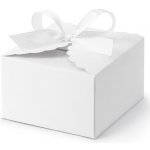 Krabičky na výslužku bílá 8x7.5x4.5cm 10ks – Zboží Živě
