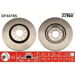 Brzdový kotouč TRW DF4478S – Sleviste.cz