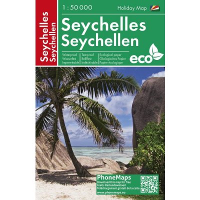 mapa Seychellen 1:50 t. – Zboží Mobilmania