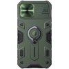 Pouzdro a kryt na mobilní telefon Apple Pouzdro Nillkin CamShield Armor iPhone 12/12 Pro Deep zelené